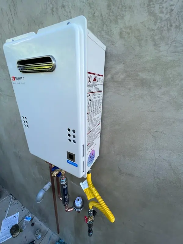Tankless water heater installation for Topeka East homes